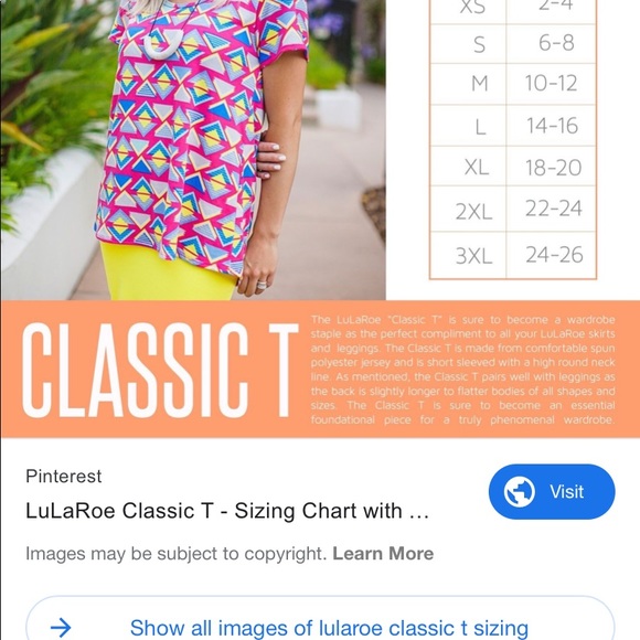Lularoe Classic T - Picture 3 of 3